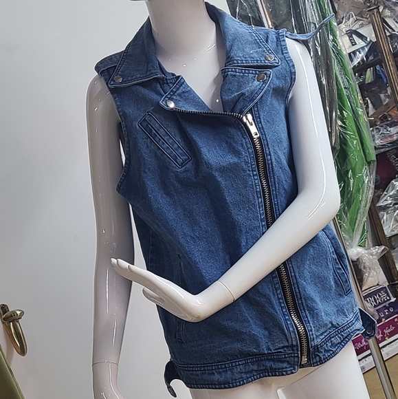 🦋POL Jean Vest Jacket